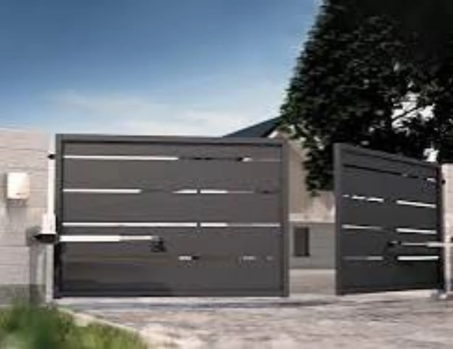 Automatisme de portail par Azurelec Provence
