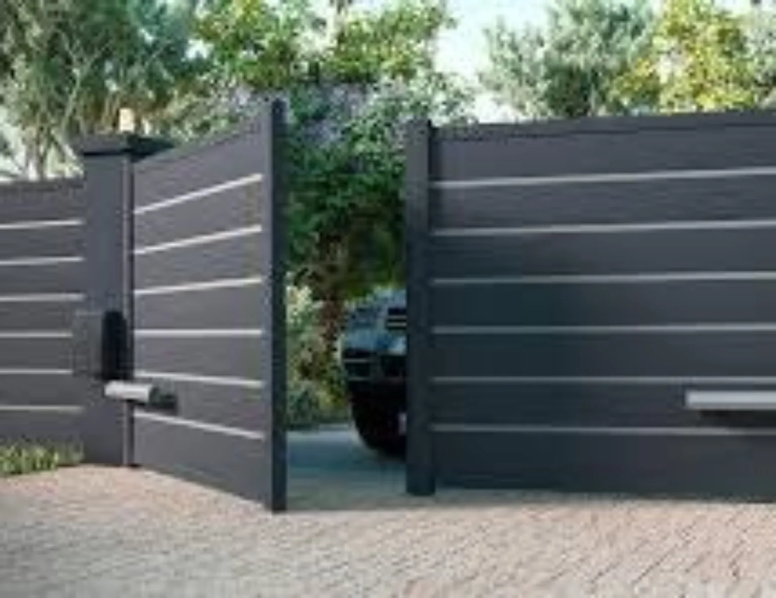 Motorisation de portail par Azurelec Provence